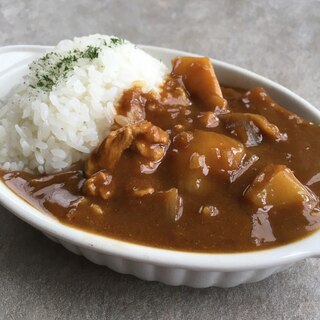 摩り下ろしりんごdeカレー♪